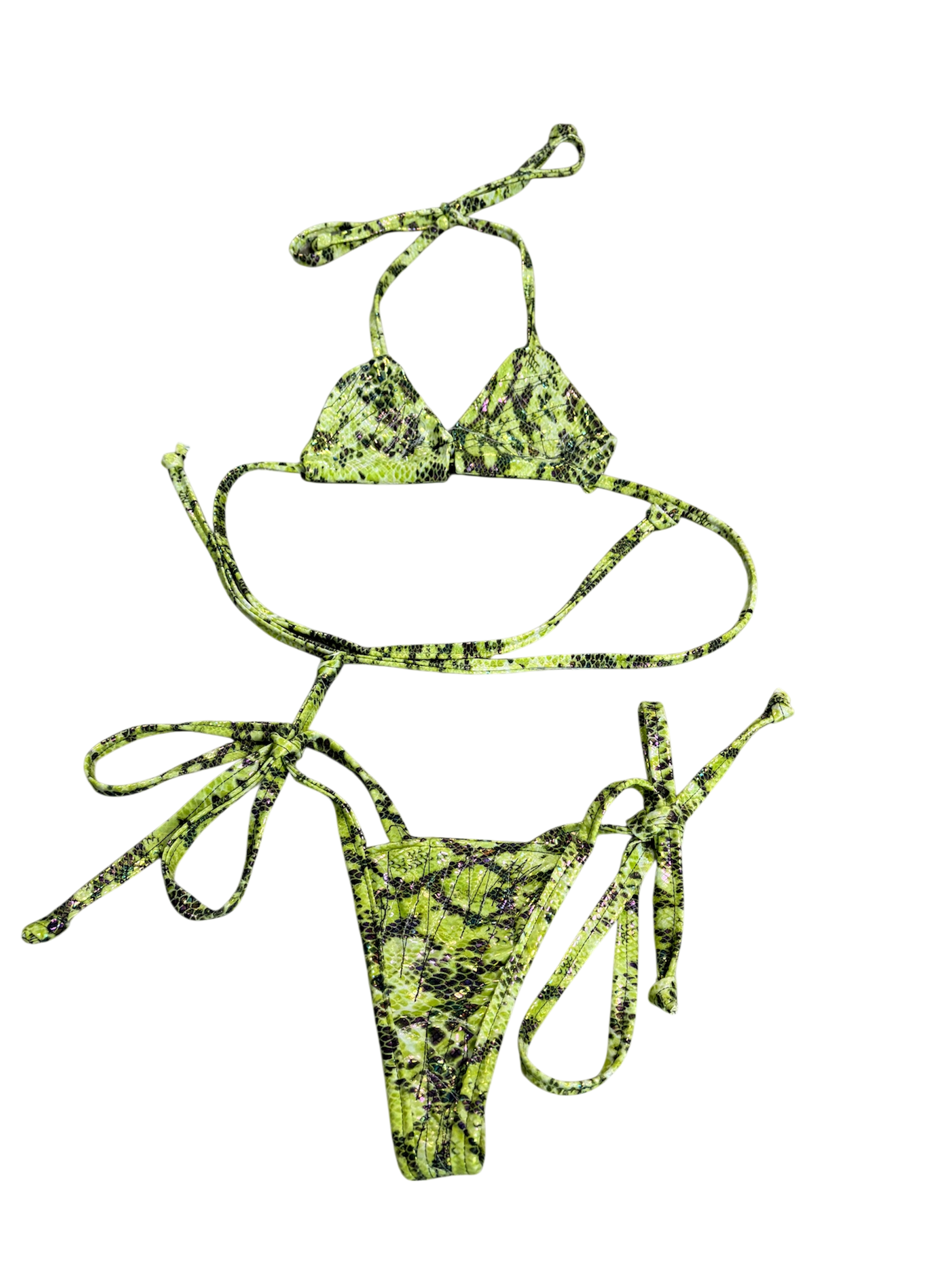 HIGHIEYLS Snakeskin Bikini