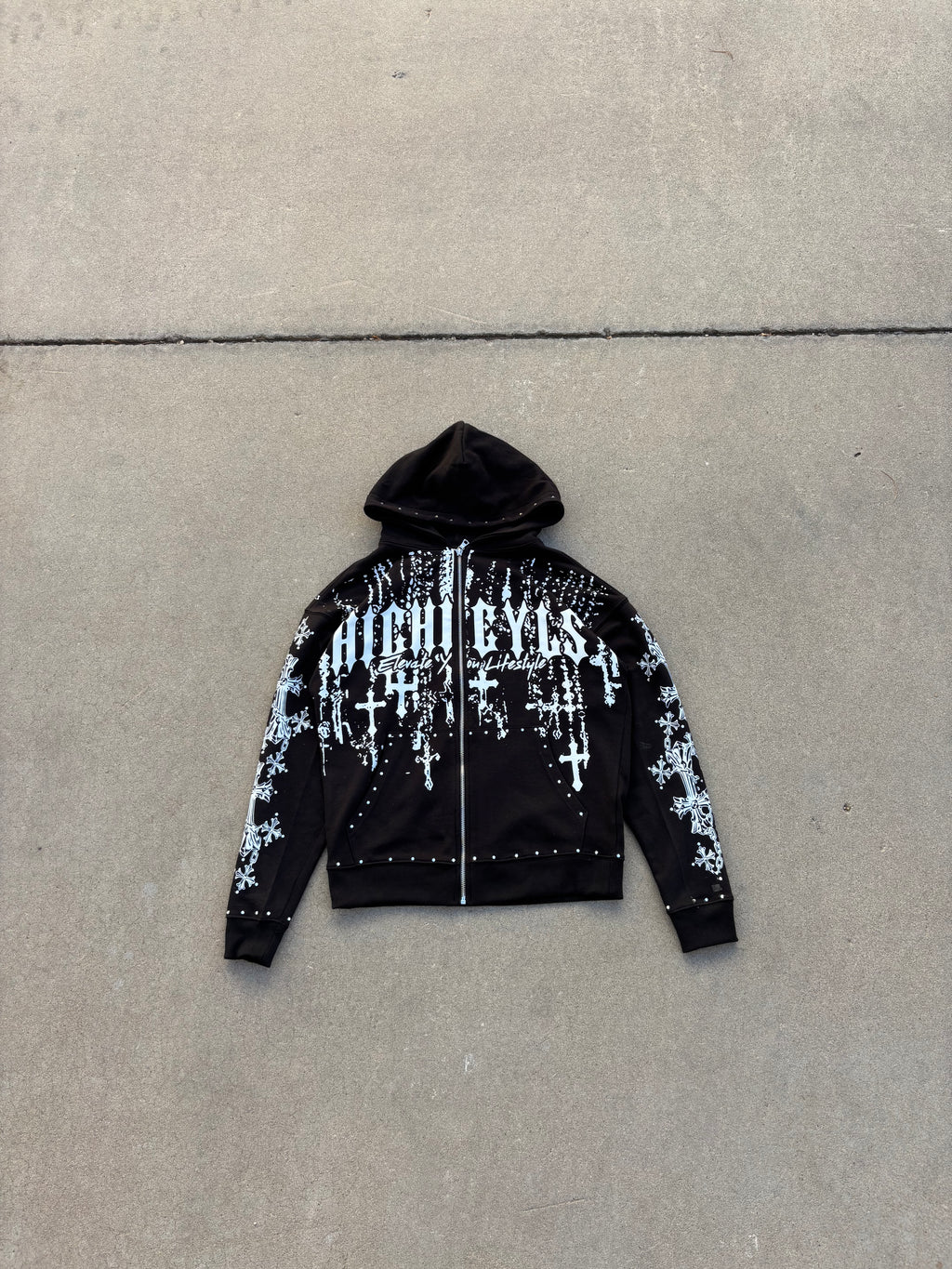 HIGHIEYLS Rosary Hoodie