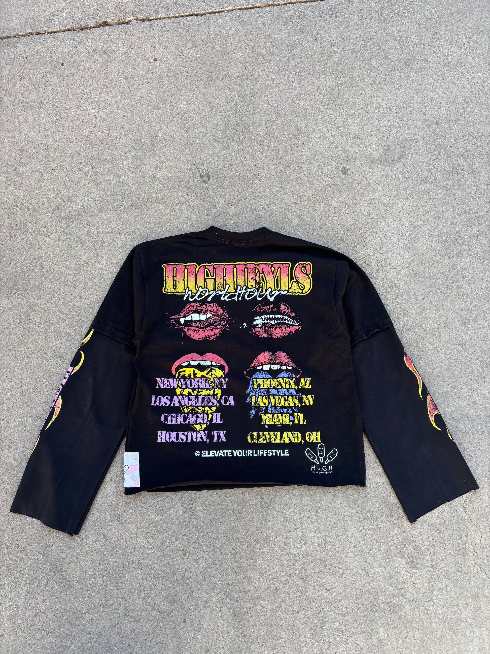 HIGHIEYLS TOUR LONGSLEEVE