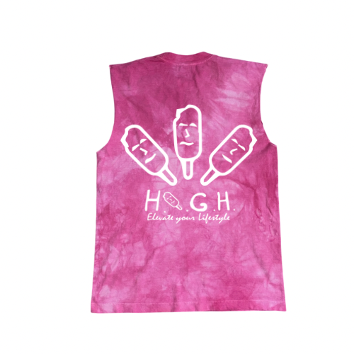 HIGHIEYLS SLEEVELESS T-SHIRT