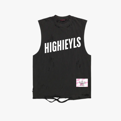 HIGHIEYLS SLEEVELESS T-SHIRT